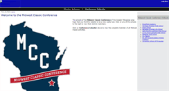 Desktop Screenshot of midwestclassicconference.org