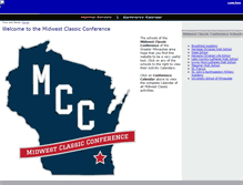 Tablet Screenshot of midwestclassicconference.org